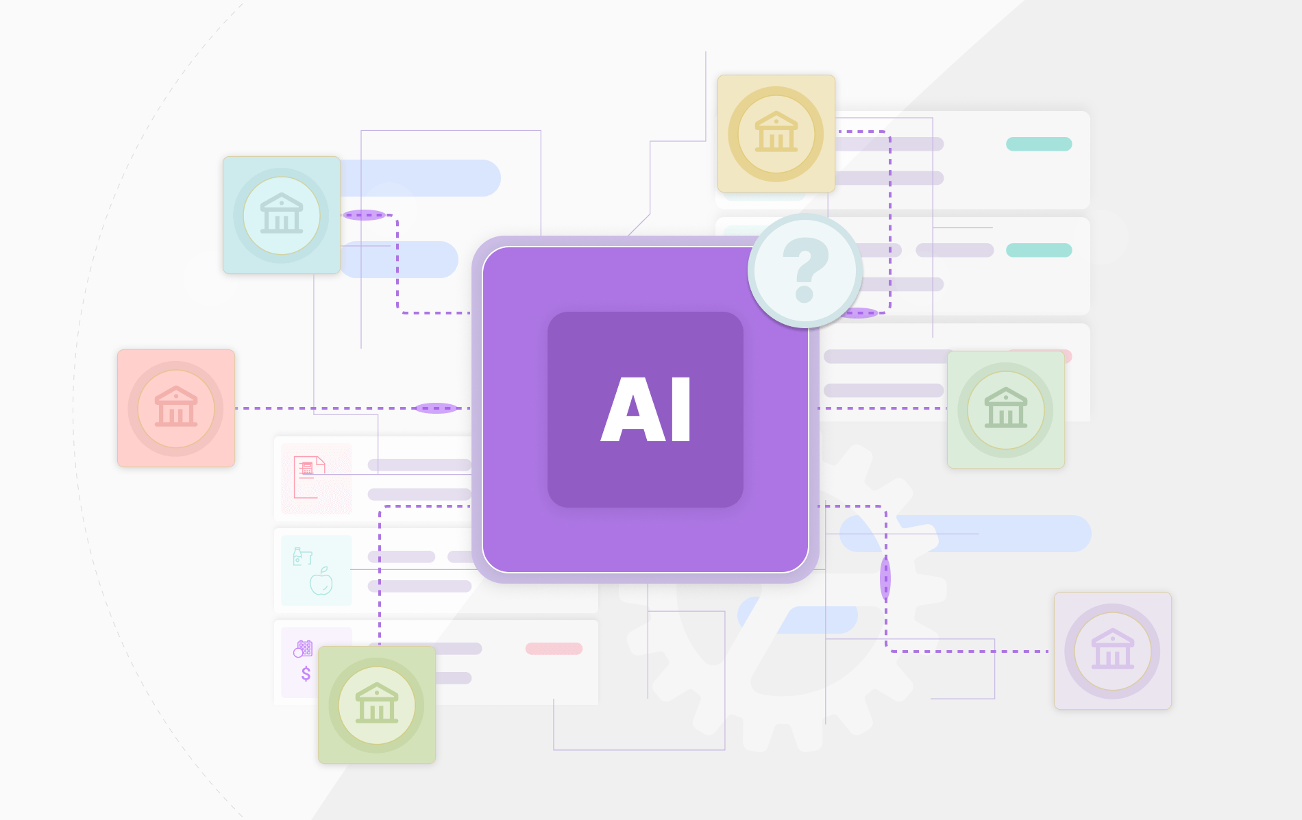 How is AI used in financial analysis?
